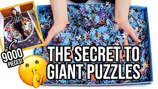 The Secret to Doing Giant Jigsaw Puzzles screenshot 4