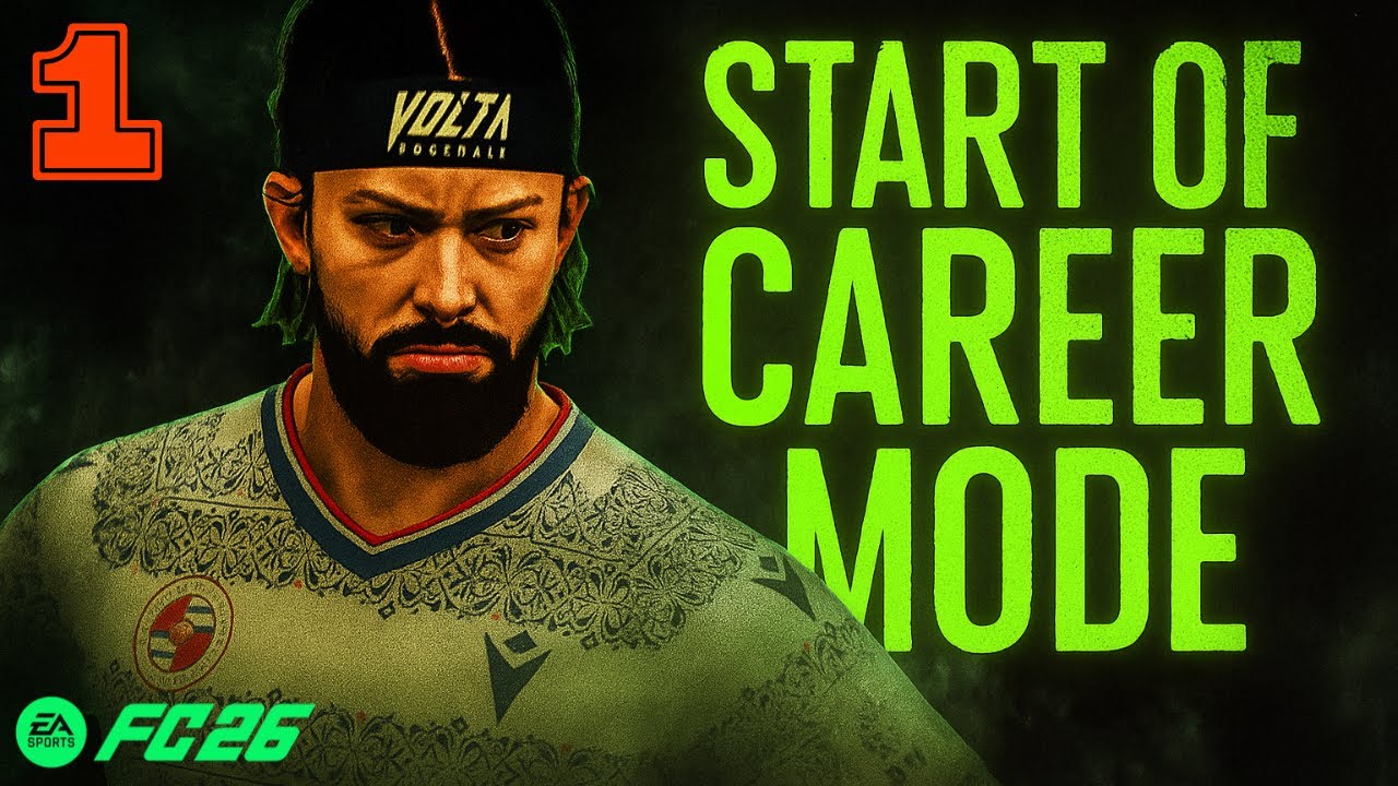 СТАРТ КАРЬЕРЫ FC 26! ЧТО НОВОГО ? - EA FC 26 КАРЬЕРА ЗА ИГРОКА #1