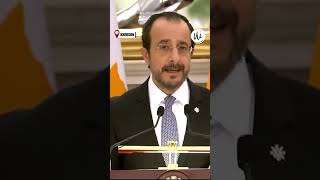 Cyprus President's Warning to Turkey #news #geopolitics #currentaffairs