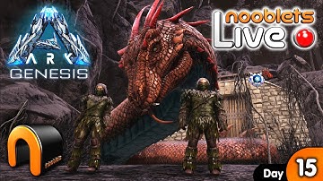 ARK Genesis PLANNING WORKSHOP & BASILISK TAMING Day 15 LIVE