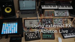 HowTo use external FX in Ableton Live / RetroVerb and Erebus (Riamiwo StudioVlog 40)