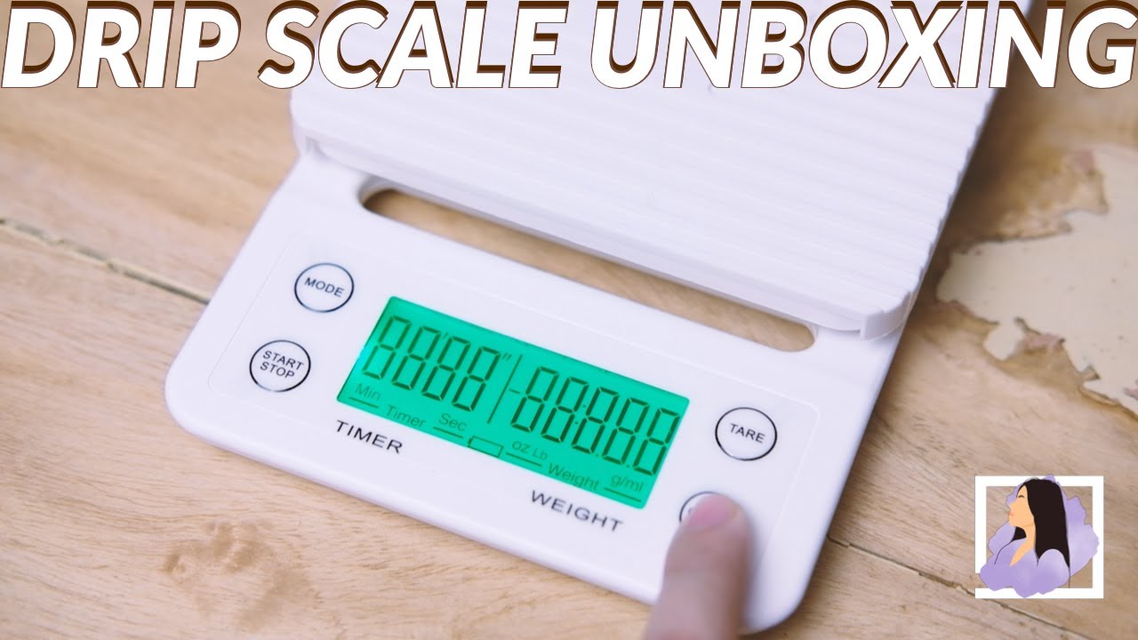 ELKAPITAN COFFEE WHITE OEM DRIP SCALE UNBOXING | Pour Over Coffee Brewing