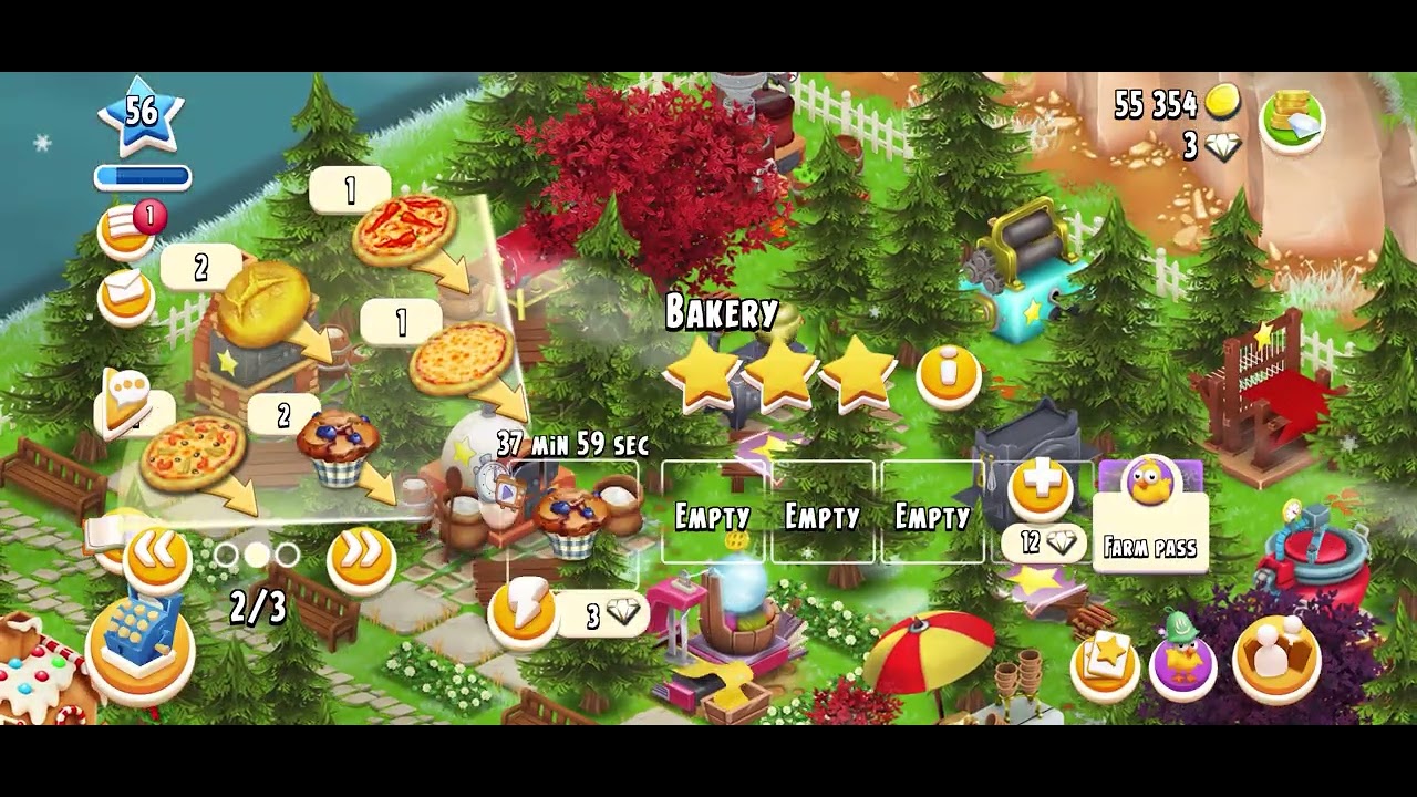 Рутина рутинная. Новый ивент с деревом и ленивые скачки с кроликами. Hay Day #2