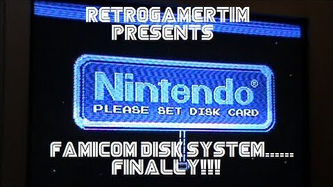 Famicom Disk System...Finally!