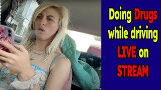 IRL Streamer Does HARD DRUGS LIVE (How is she getting away with this)