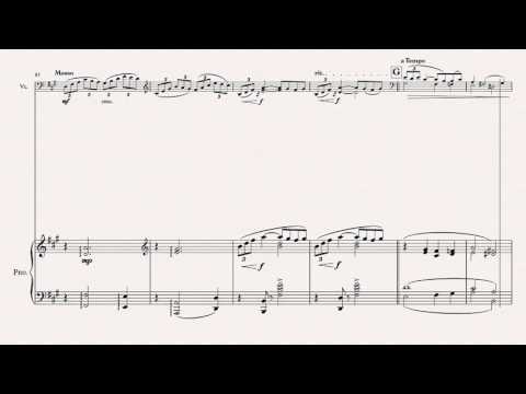 Arabesque No 1 by Debussy arranged for Piano and Cello by Yechiam Marx