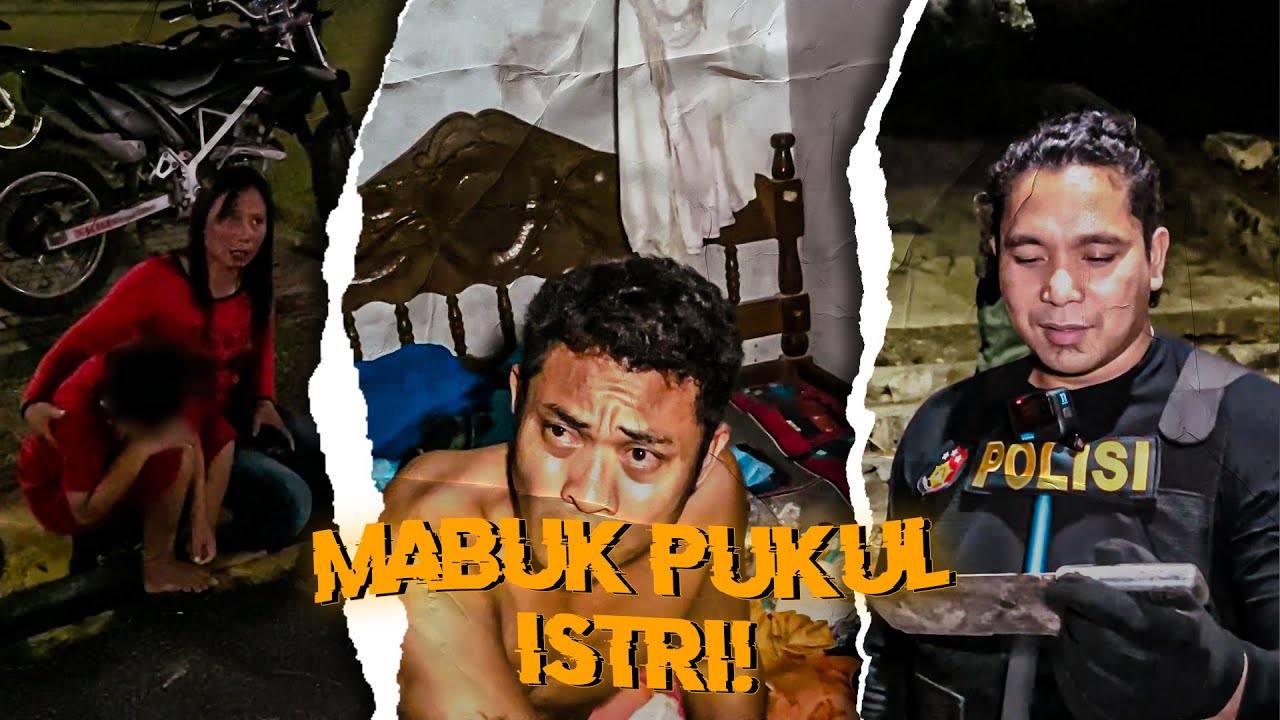 P*KUL ISTRI DAN ANAK, PRIA INI MABUK DAN TERIAK-TERIAK DI JALAN!