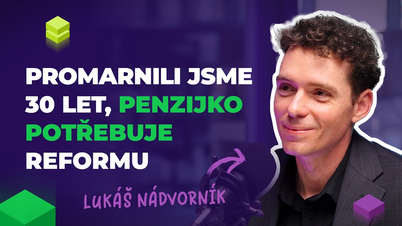 Penzijko potřebuje reformu. Dobrá finanční gramotnost řeší většinu problémů. | Lukáš Nádvorník