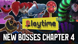 Poppy Playtime Chapter 4 - New Bosses Leaks \& Spoilers