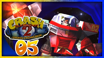 Jeri Plays | Crash Bandicoot 2: CORTEX STRIKES BACK Part 5 - N. GIN THE ODDBALL