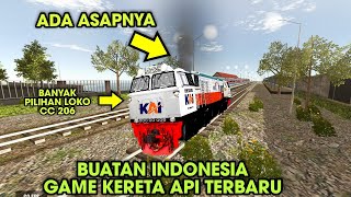 Very Detailed Rails and Locomotives !! IDBS's Best Indonesian Train Simulator Game screenshot 3