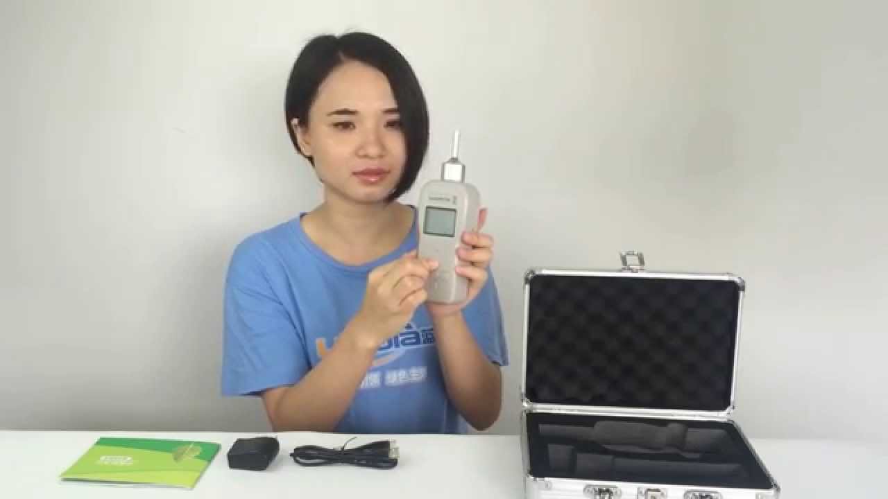 Formaldehyde detector,  HCHO detector, gas detector introduction video