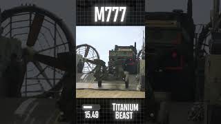 The 4-Ton Titanium Beast: M777 🦾🔥