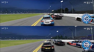 Je NASCAR Heat 3 split-screen?