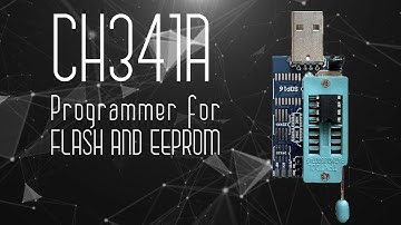 How to use CH341A programmer
