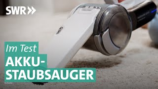 Ohne Kabel, aber mit Leistung? AkkuStaubsauger im Test | Marktcheck SWR