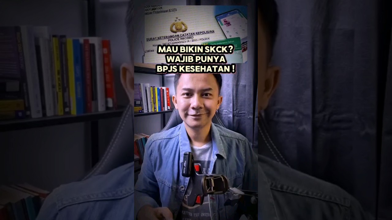 Bikin SKCK Wajib punya BPJS Kesehatan? #skck #bpjs #bpjskesehatan #informasi #viral #berita #update