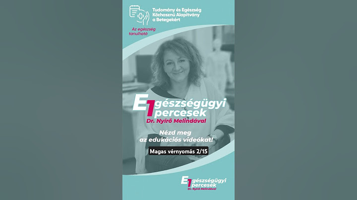 Miért baj, ha magas a vérnyomásunk? - Egészségügyi 1Percesek