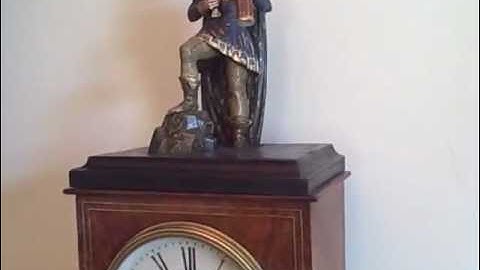 Rare Black Forest King Drinker Automaton Clock C. 1870. Short Video www.blackforestclocks.org