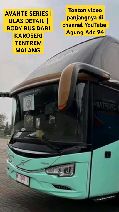 AVANTE SERIES | ULAS DETAIL | BODY BUS DARI KAROSERI TENTREM MALANG. #avante #avanteh8 #avanteh7