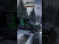 Alaskan Road Truckers     Snow is slippery #automobile #alaskantrucksimulator #truckdrivers