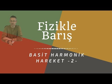 BASİT HARMONİK HAREKET KONU ANLATIMI - 2