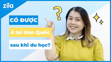 CÓ ĐƯỢC Ở LẠI HÀN QUỐC SAU KHI DU HỌC? | Du học Hàn Quốc cùng Zila