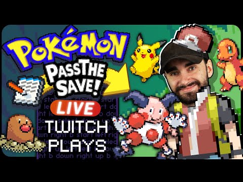 Pokémon FireRed Pass the Save: Chat Takes the Reins! | Harry & Chat