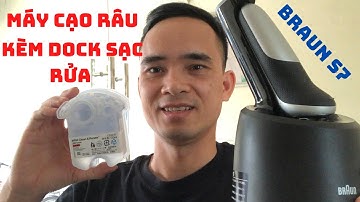 Máy cạo râu- Braun S7 kèm dock sạc rửa - Dũng Hàng Nhật