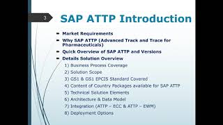 SAP ATTP 3.0 Training | SAP ATTP 3.0 Online Training | SAP ATTP 3.2 Training Guide