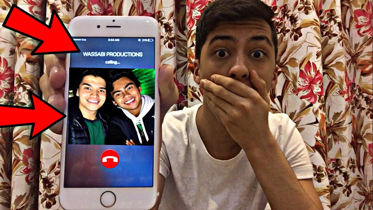 CALLING Wassabi Productions *OMG HE ACTUALLY ANSWERED ...