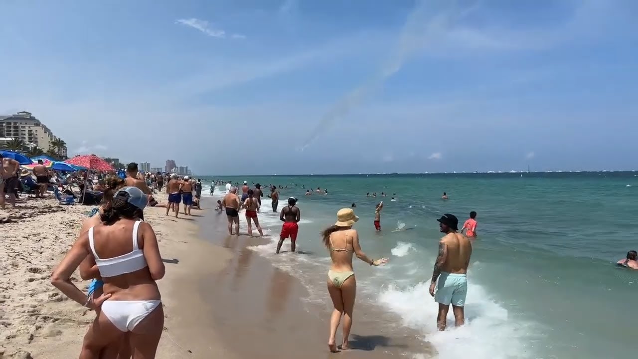 Fort Lauderdale Air Show Live From the Beach! YouTube