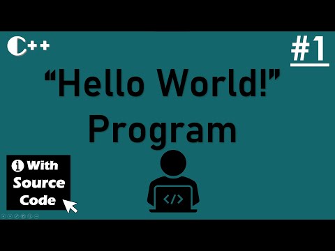 C++ "Hello World!" Program