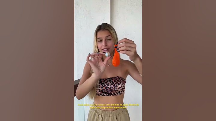 TRUQUE DA BOLINHA DE GUDE DENTRO DO BALÃO! #shorts