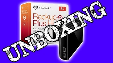 8TB SEAGATE | External Hard Disk | Backup Plus Hub | UNBOXING