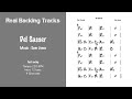 Del Sasser - Real Jazz Backing Track - Play Along