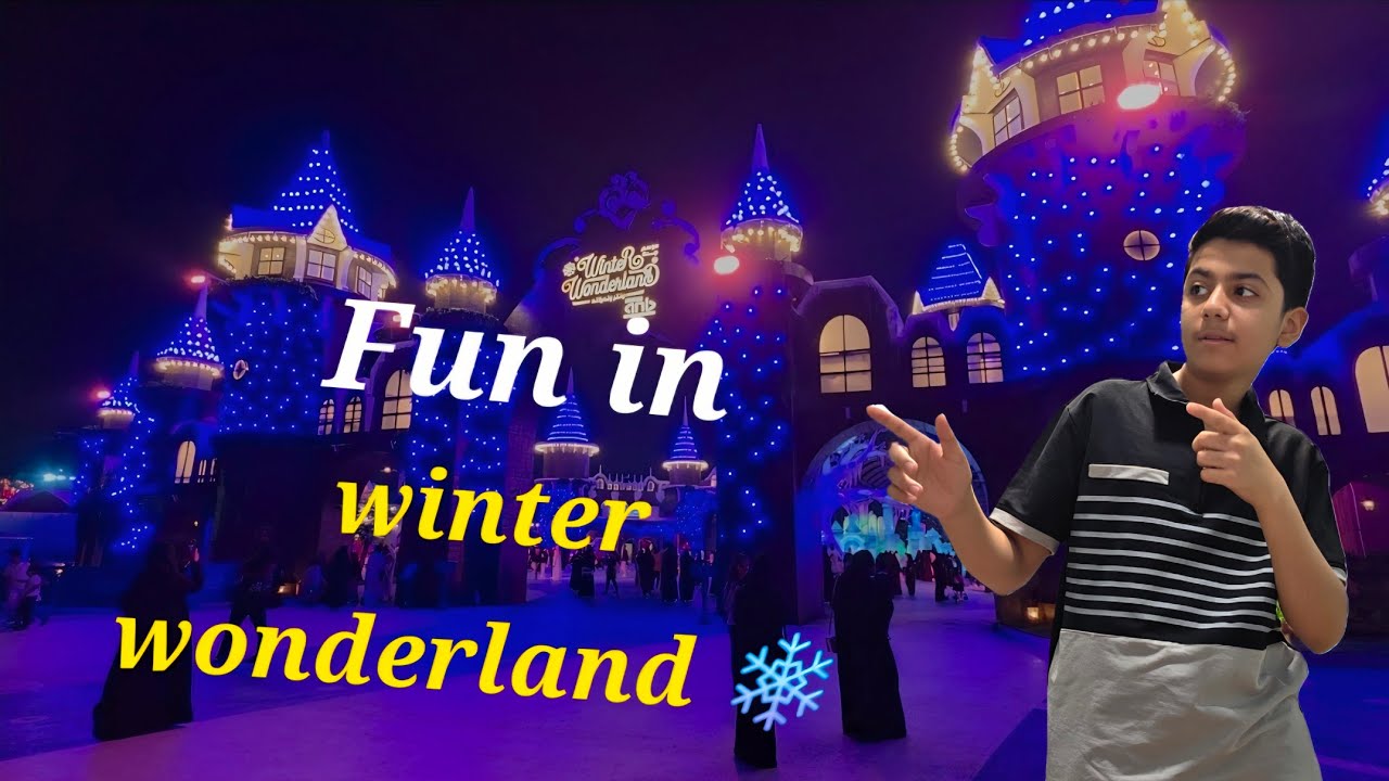 Fun in WINTER WONDERLAND❄️ || Haunted House💀