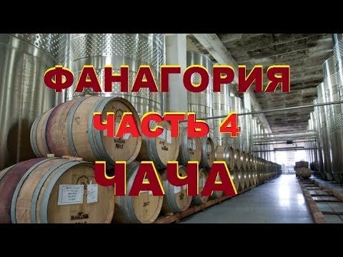 Фанагория, часть четвертая, Чача, дегустация.