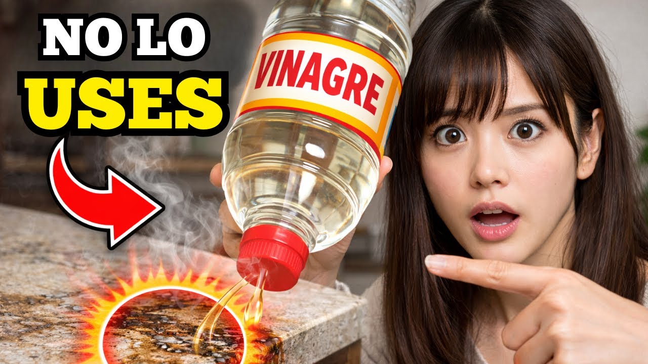 Deja de usar vinagre así está arruinando tu casa sin que lo sepas