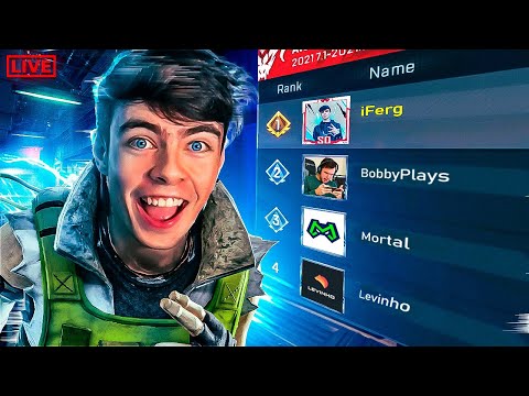 #1 RANKED APEX LEGENDS MOBILE PLAYER... (stream crashed before)