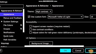 How to change Font,Size and Mode in Intellij Idea