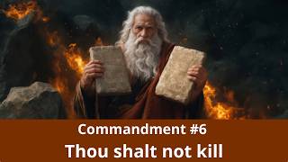 Commandment #6 Thou shalt not kill - The Bible Says