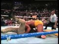 Hulk hogan running leg drop