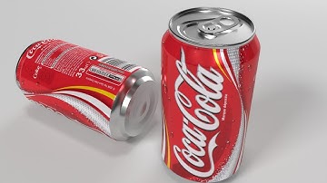 3Ds Max Tutorial - Coca-Cola can modeling (part 4)