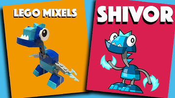 LEGO Mixels - Shivor - Stop Motion Build | Bricks and Clay Play
