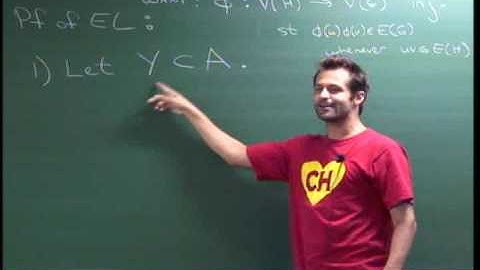 Programa de Mestrado: Extremal and Probabilistic Combinatorics - Aula 13 - Parte 01