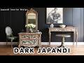 How to Blend Dark Japandi and Shabby Chic for a Stunning Moody Interior