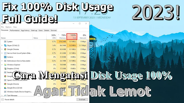 🔧FULL! How to Fix 100% Disk Usage on PCs & Laptops ✅ to Prevent Slowdowns | 2023! (Updated)