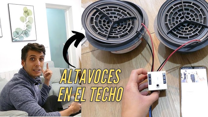 Como poner hilo musical bluetooth en el taller con led ambiental. 