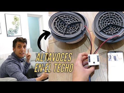 ALTAVOCES EN EL TECHO (Instalación PASO A PASO) /¡Altavoces Ocultos en el Techo! AD
